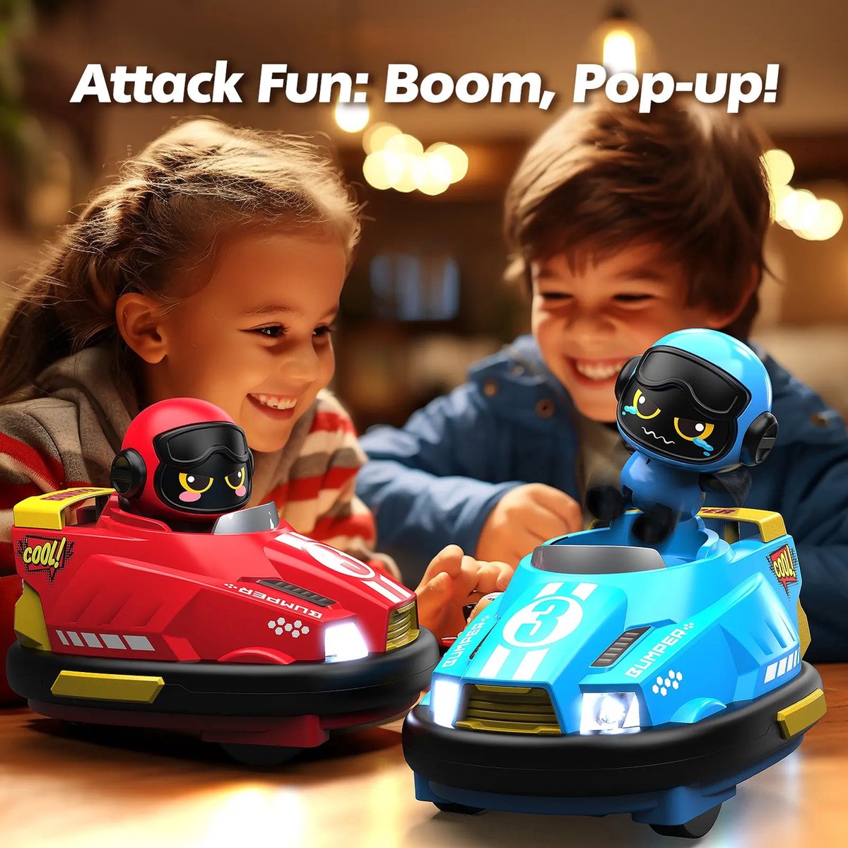 BattleBots Pro - Dubbele RC Bumper Cars voor epische woonkamer gevechten