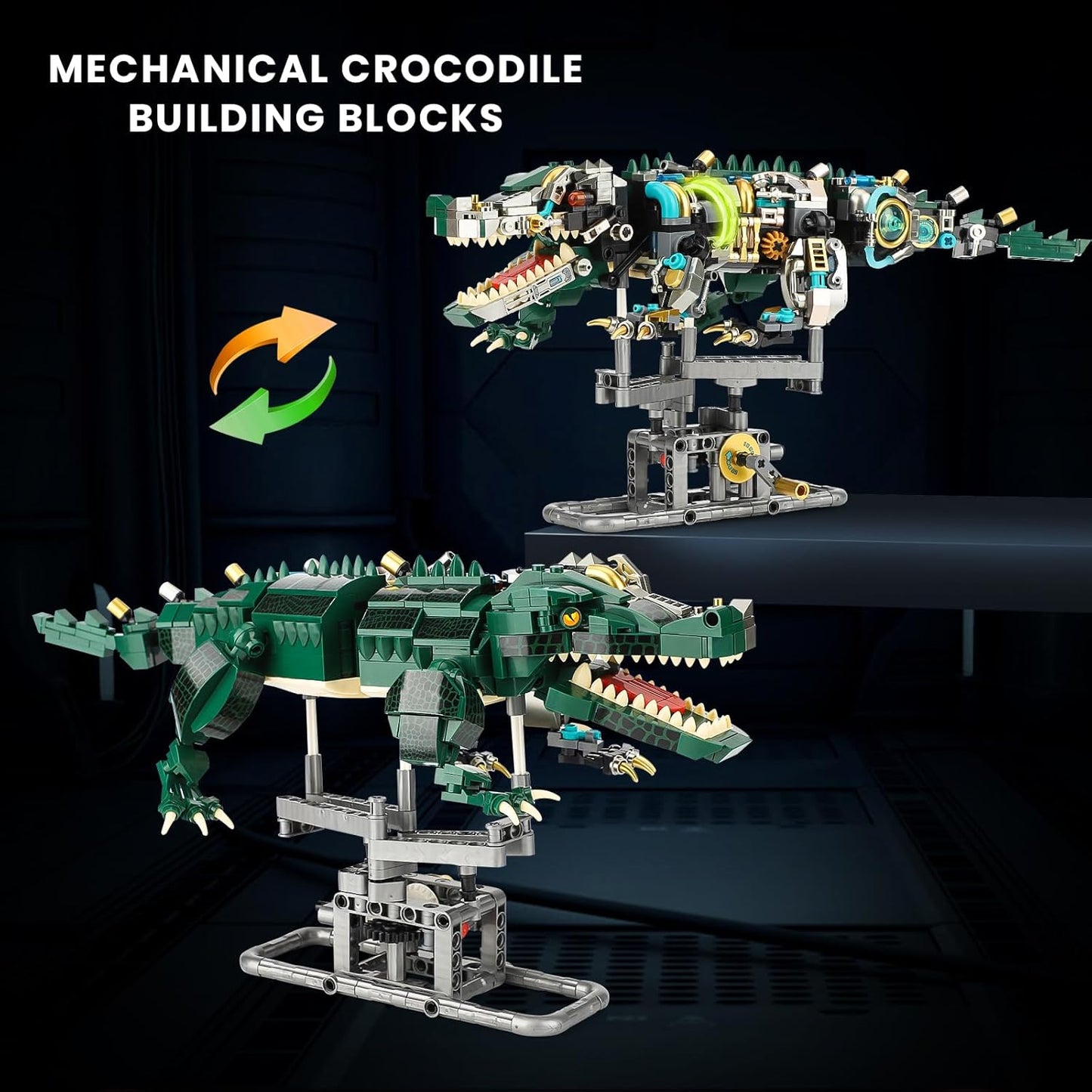 CrocBot Creator - Bouw je eigen bewegende krokodil die écht tot leven komt