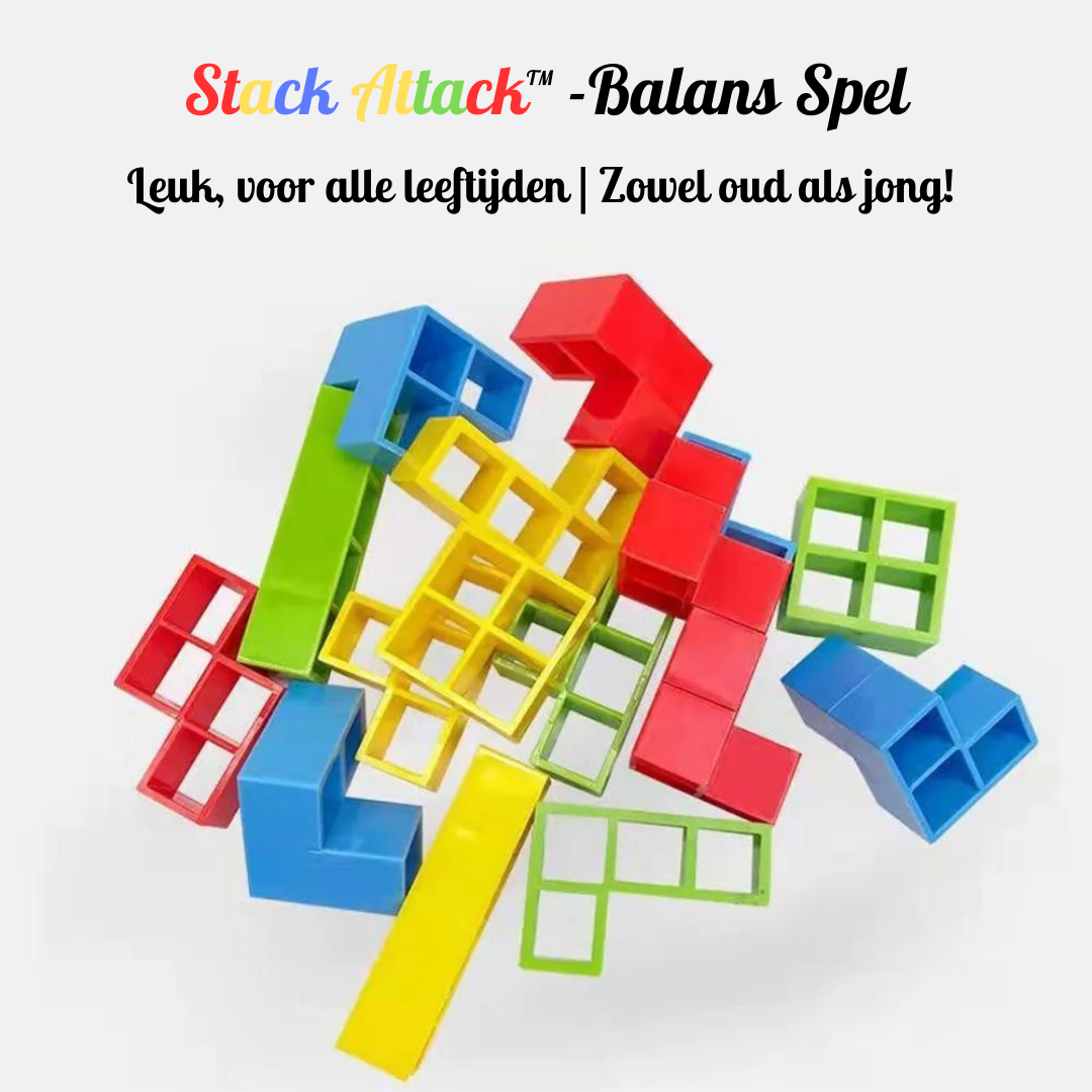 Stack Attack™ - Tetra Tower Balans Spel