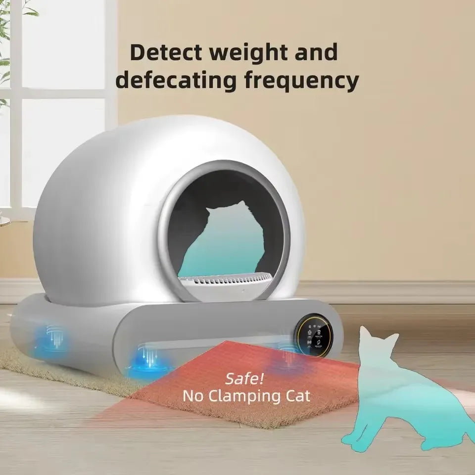 RoyalFlush - De ultieme zelfreinigende kattenbak met wifi