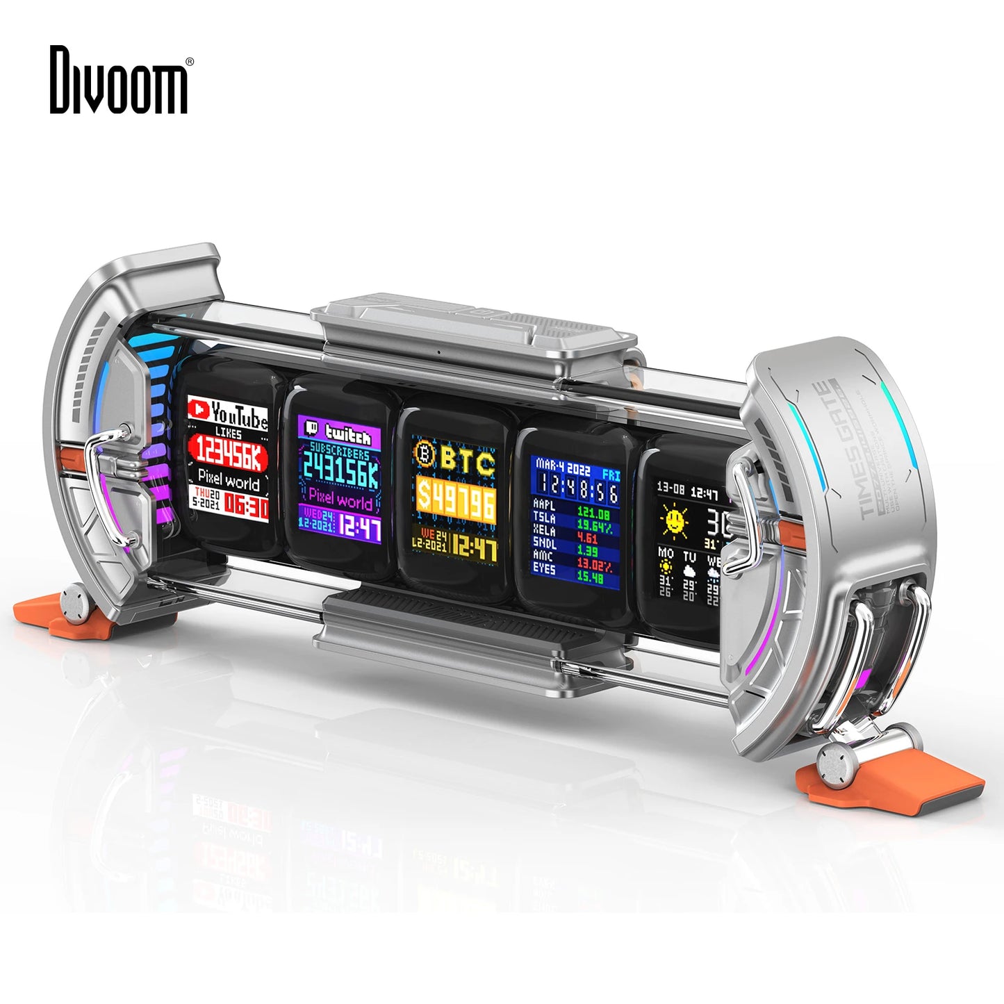 Divoom Times Gate Pixel Art - Jouw Persoonlijke Slimme Pixel Art Informatiecentrum