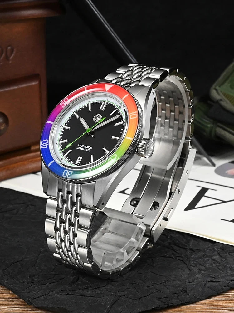 San Martin 39,5 mm Dive Rainbow - SN0116