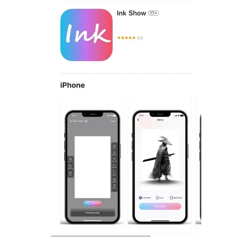 E-ink NFC Case voor iPhone 13 t/m 15
