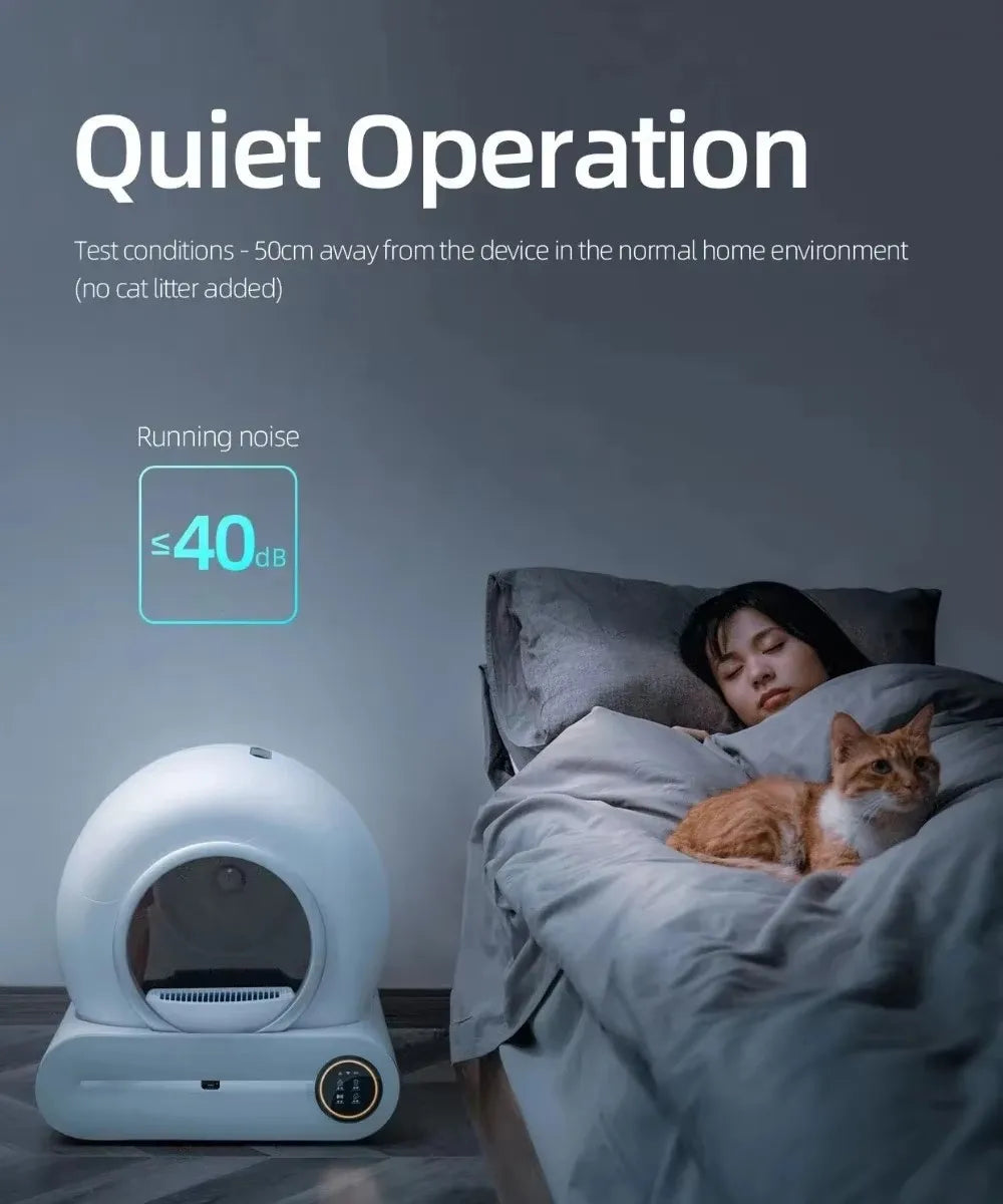 RoyalFlush - De ultieme zelfreinigende kattenbak met wifi