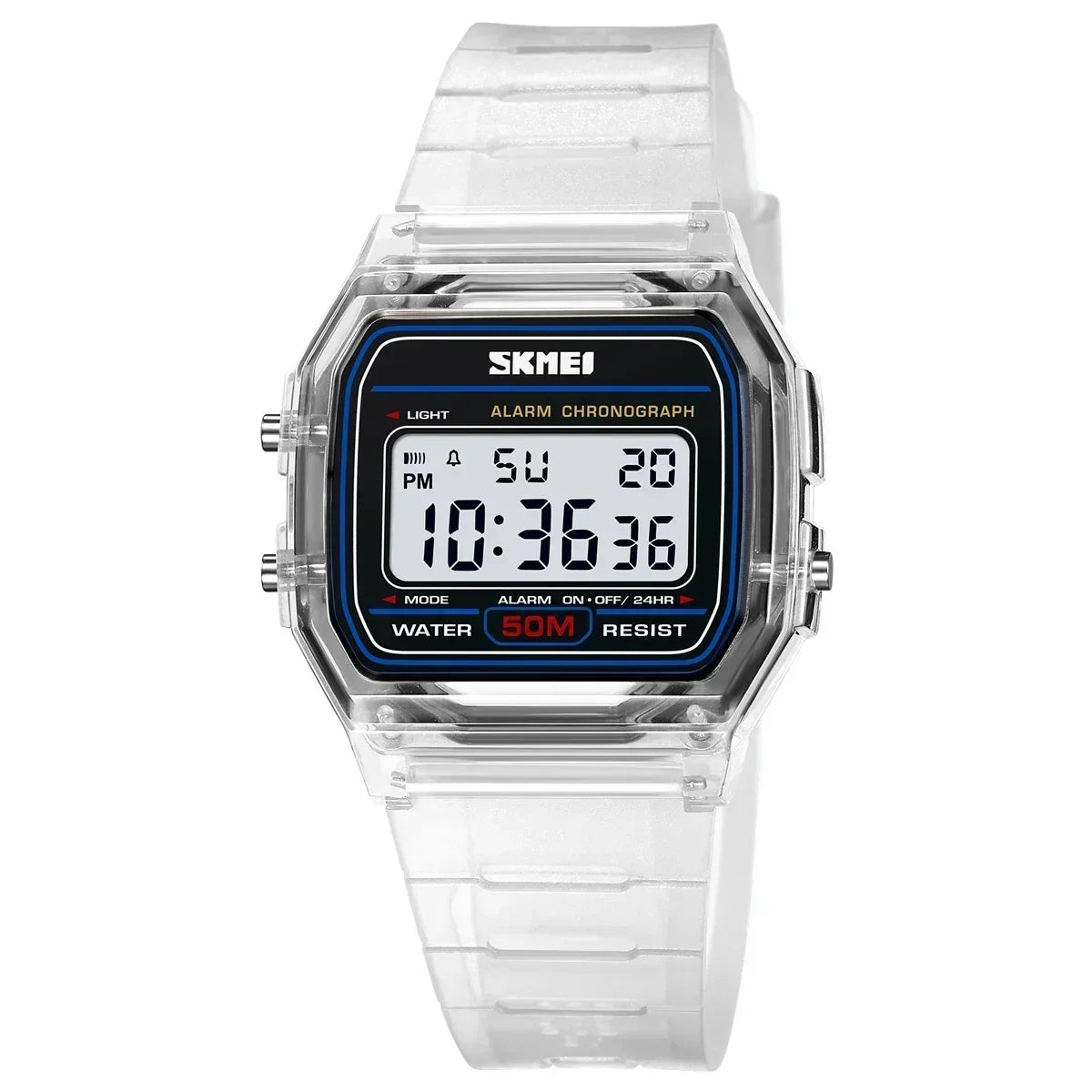TimePro X2056 RETRO - Het ultieme retro fashion statement met intelligente verlichting