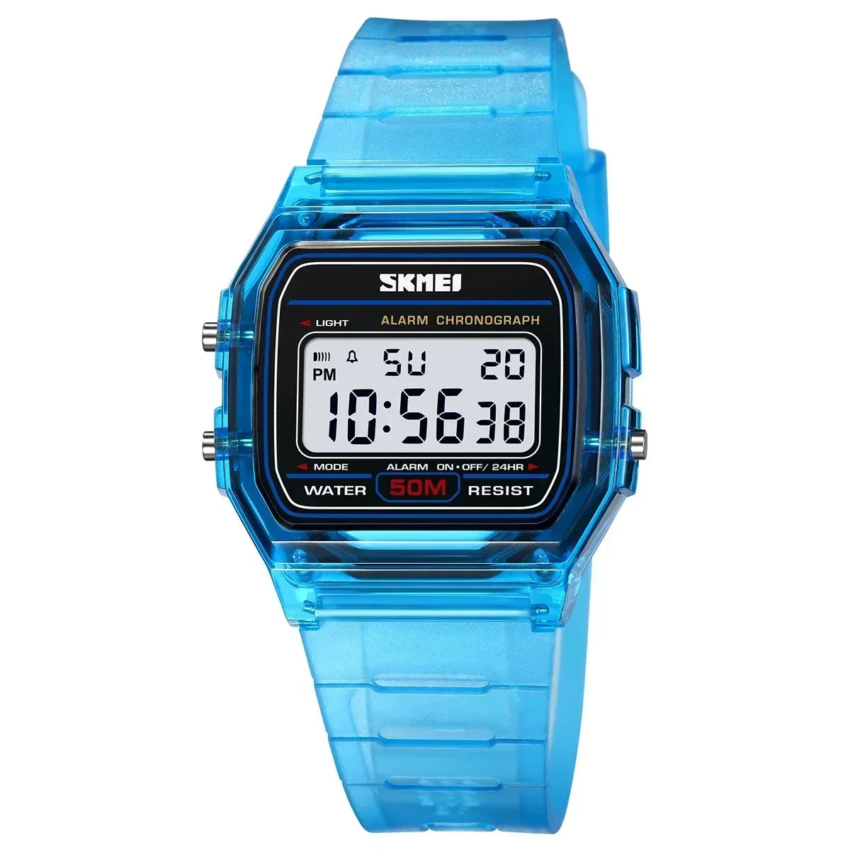 TimePro X2056 RETRO - Het ultieme retro fashion statement met intelligente verlichting