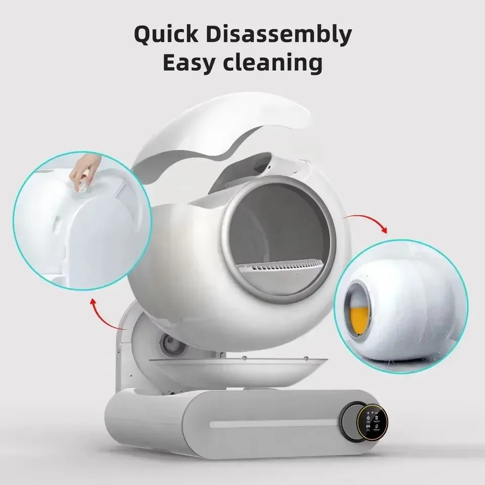 RoyalFlush - De ultieme zelfreinigende kattenbak met wifi