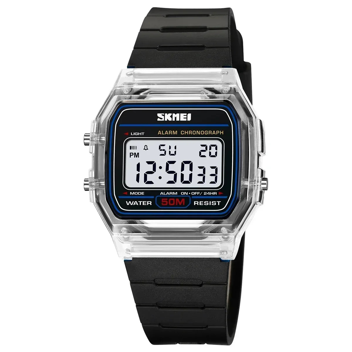TimePro X2056 RETRO - Het ultieme retro fashion statement met intelligente verlichting