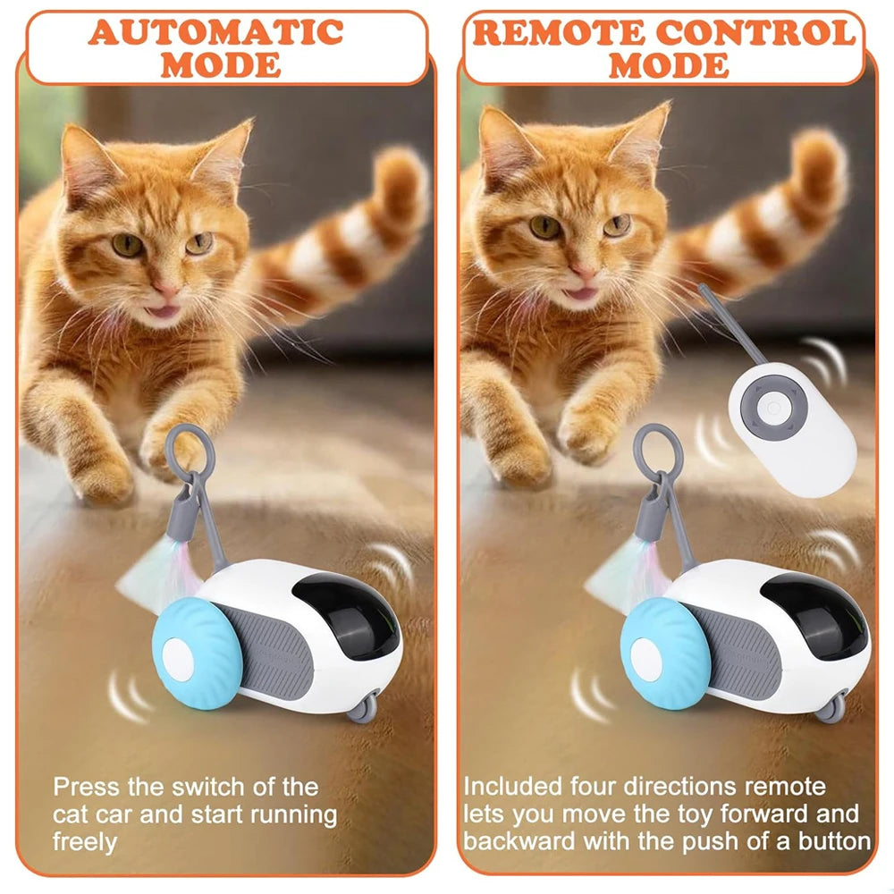 Purr Driver - Houd je kat fit & vermaakt met deze slimme bestuurbare auto