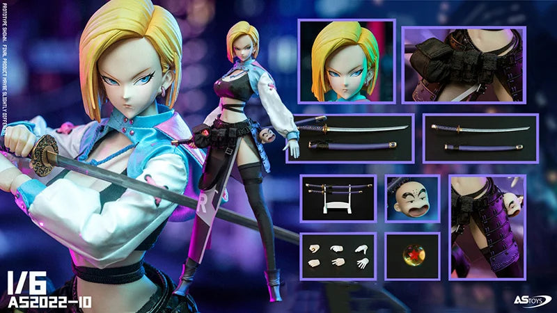 ASTOYS Ultra High Quality Android 18 DBZ - 34cm