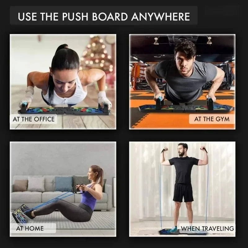 PowerFlex Pro - Het ultieme multifunctionele fitness bord voor complete bovenlichaamtraining