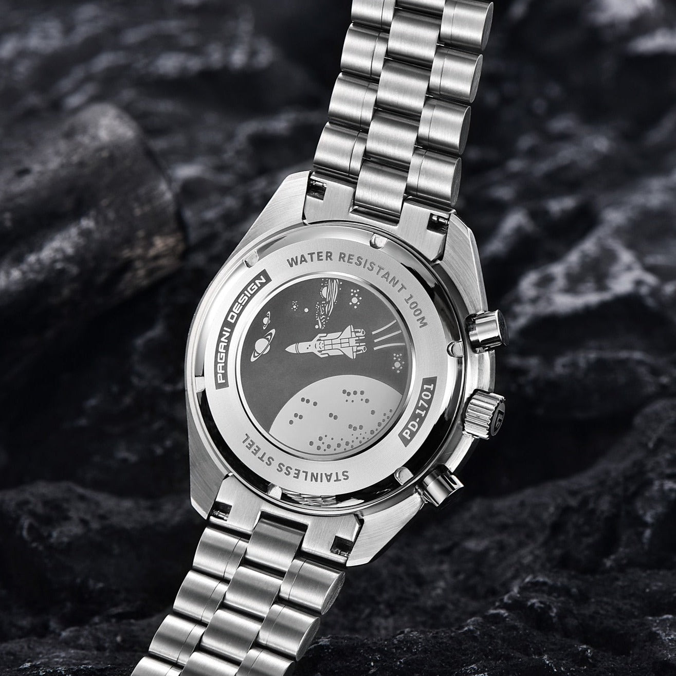 LunarMaster Pro PD-1701 - Het iconische maanhorloge met Zwitserse precisie