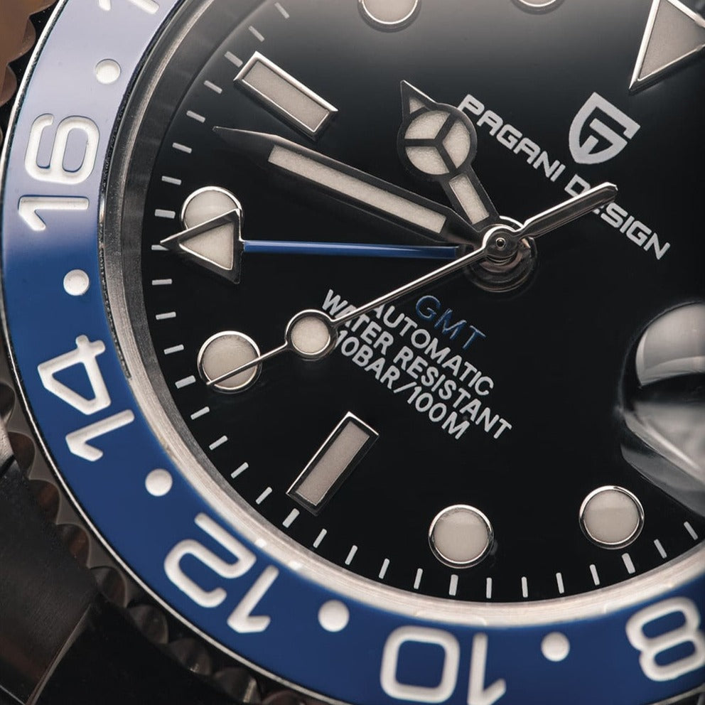 Voyager GMT PD-1662 - Het premium luxe horloge met Zwitserse precisie voor wereldreizigers