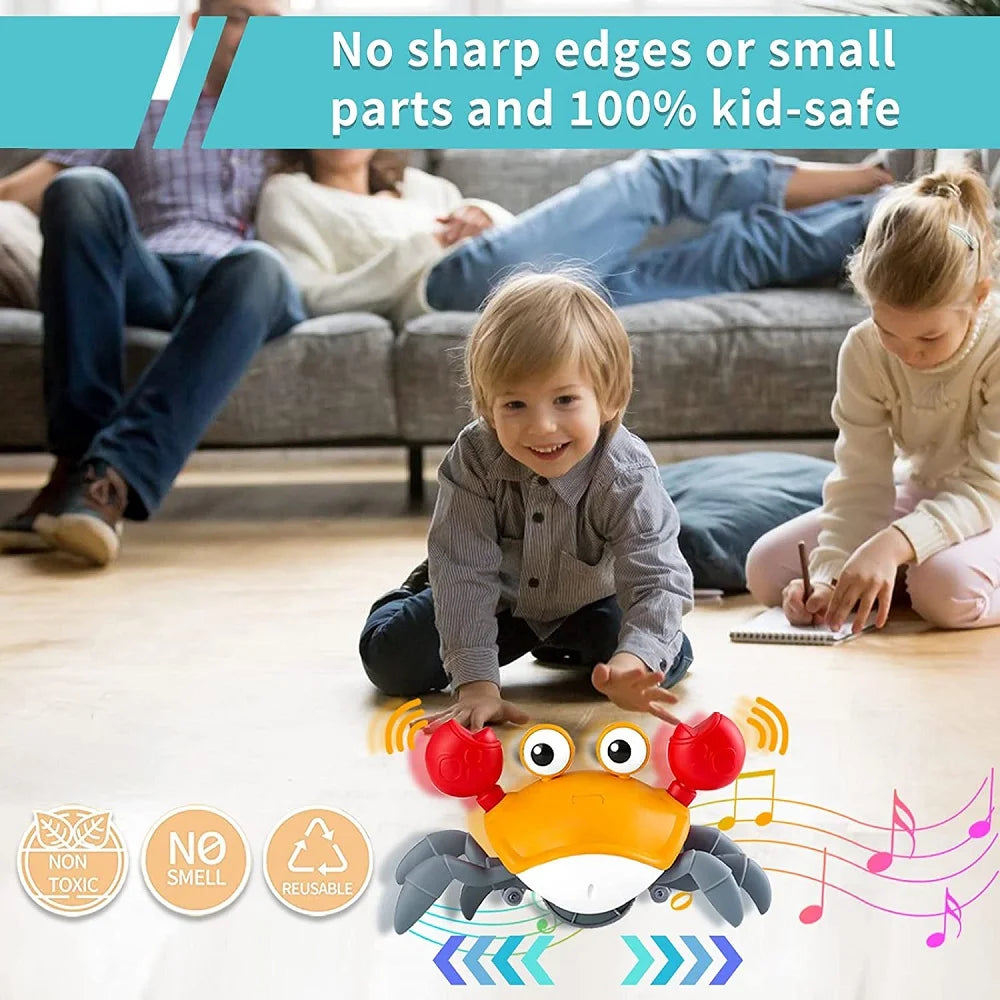 CrabbyPlay Smart - Interactief bewegend speelgoed dat kinderen urenlang vermaakt