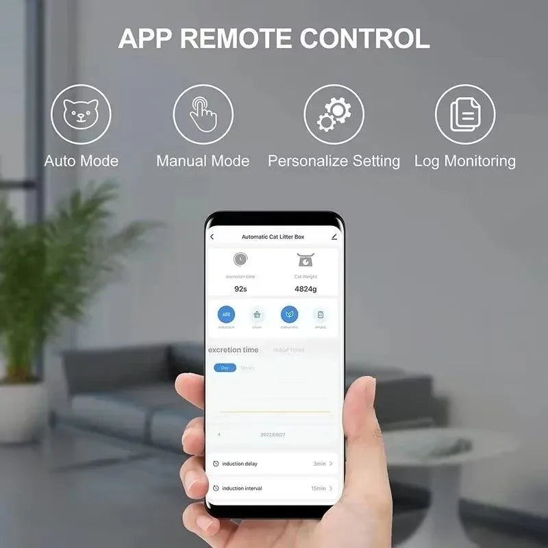 RoyalFlush - De ultieme zelfreinigende kattenbak met wifi
