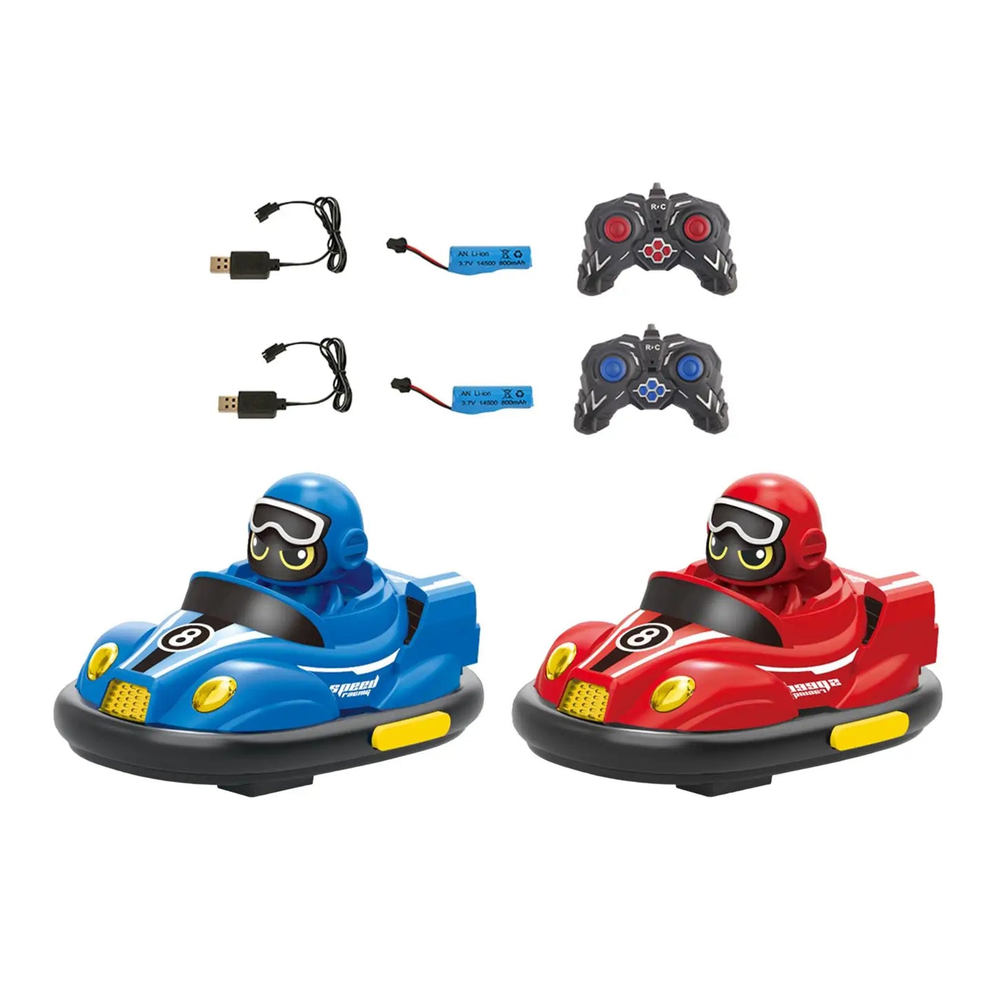BattleBots Pro - Dubbele RC Bumper Cars voor epische woonkamer gevechten