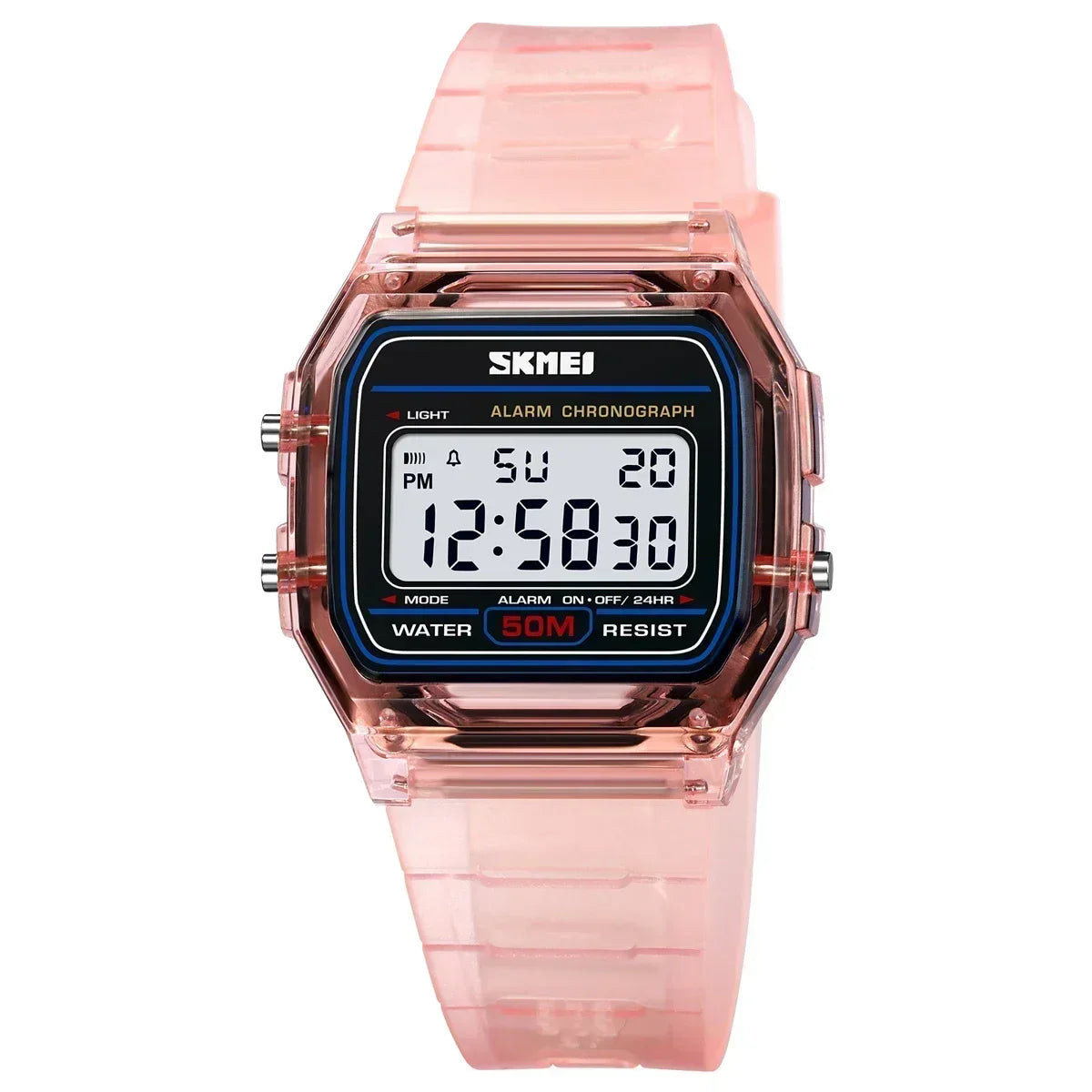 TimePro X2056 RETRO - Het ultieme retro fashion statement met intelligente verlichting