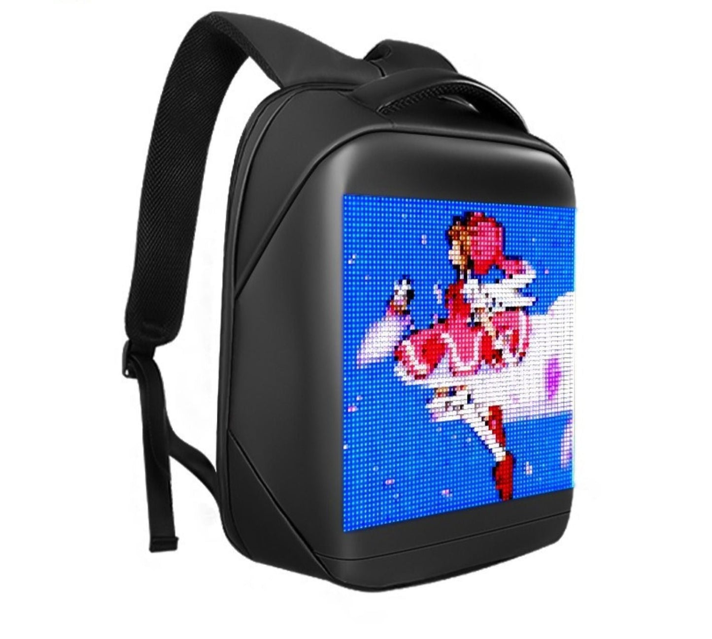 AdVibe™ LED Rugzak | 3D Weergave, Duurzaam, Perfect voor Reizigers!