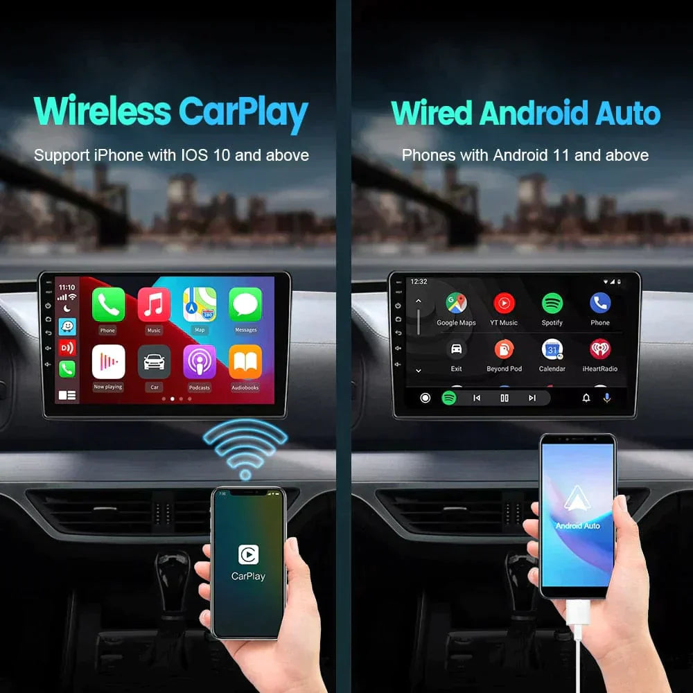 USB/Draadloze CarPlay & Android Auto Dongle