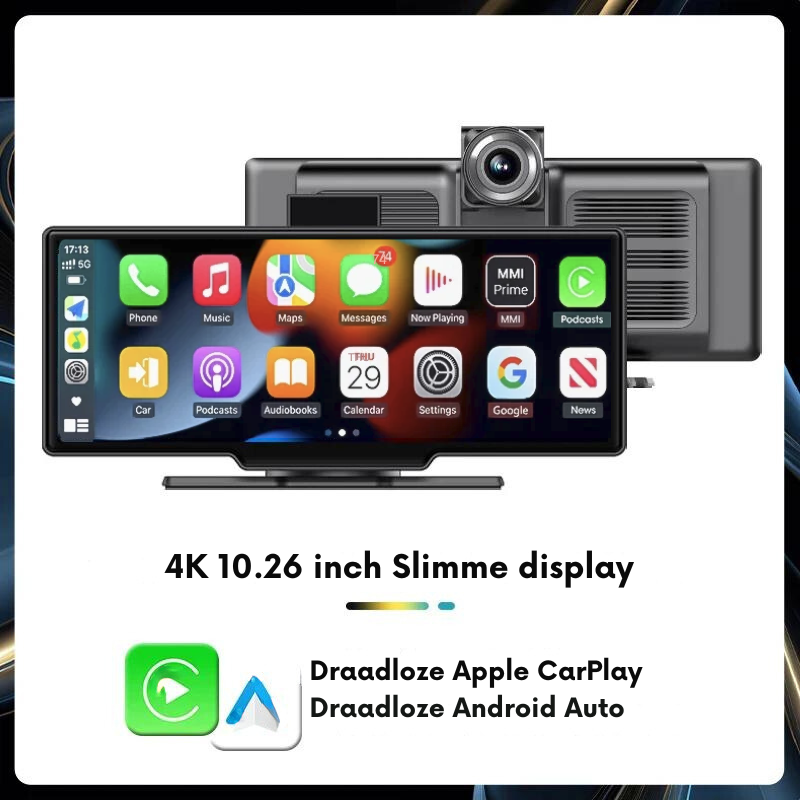 Carplay & Android Auto autodisplay 10.2 inch - 2K & 1080P