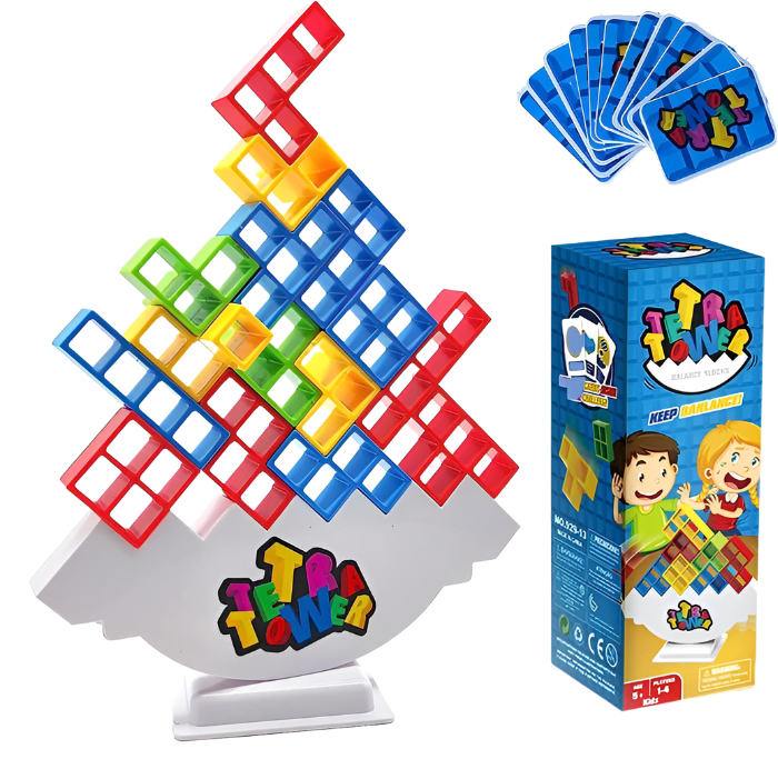 Stack Attack™ - Tetra Tower Balans Spel