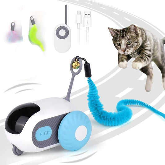 Purr Driver - Houd je kat fit & vermaakt met deze slimme bestuurbare auto